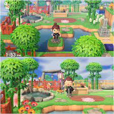 I M Really Happy With My Zen Garden Area Horizondesigns Animal Crossing Wild World Animal Crossing Villagers Animal Crossing