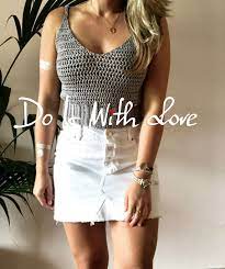 Crop top häkeln anleitung kostenlos. Boho Top Hakelanleitung