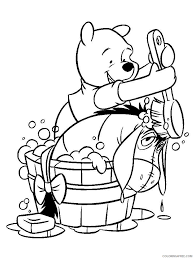 This colouring page will make a beautiful gift card for your friends. Winnie The Pooh Coloring Pages Cartoons Pooh Bear 16 Printable 2020 6981 Coloring4free Coloring4free Com