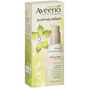 Aveeno Active Naturals Positively Radiant Tinted Moisturizer Fair To Light Shop Moisturizers At H E B