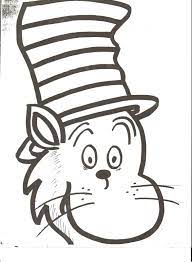 Blank Cat In The Hat Template Unique Printable Coloring Pages For Cat In The Hat Bluedotsheet Co Dr Seuss Hat Dr Seuss Coloring Pages Coloring Pages