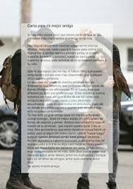 Tu mejor amigo querrá saber cómo te ha ido. Someone Here Carta A Mi Mejor Amigo