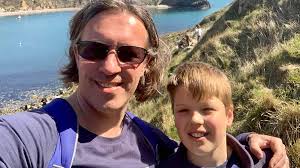 Teacher who flips over handlebars breaking collarbone after puncture