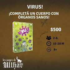 Ficha técnica del juego de mesa virus y virus 2. Pin On Juegos De Mesa Argentinos Y Del Mundo