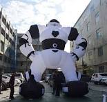 Amazon.com: Sayok Robot inflable gigante con ventilador de ...
