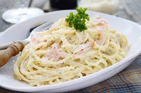 Nudeln Mit Schinken Und Obers Rezept Rezept Rezepte Lebensmittel Essen Nudeln
