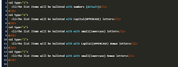 I am looking at the documentation and can't find anything that i like. Html Alphabetical List Code Example