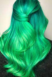 63 Offbeat Green Hair Color Ideas In 2021 Green Hair Dye Kits To Try Green Hair Unusual Hair Colors Mint Green Hair