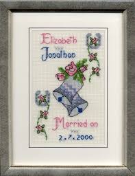 Custom bride and groom wedding cross stitch for megan | etsy. Wedding Day Wedding Cross Stitch Patterns Free Novocom Top