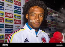 Juan Guillermo Cuadrado player of the selection colombia and Juventus of  Italy Stock Photo