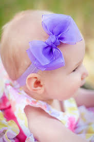 Baby Bow Sheer Double Layer Boutique Baby Headband Bow Via Etsy I Need These Baby Bows Baby Headbands Baby Hair Bows