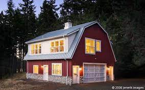 Henderer Design Build Corvallis Oregon Gambrel Barn Barn House Design Barn House Plans