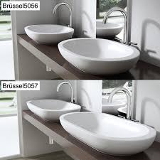 Design Einbauwaschbecken Brussel5056 5057 Aus Keramik Ovale Form Rakuten Einbauwaschbecken Aufsatzwaschbecken Waschbecken