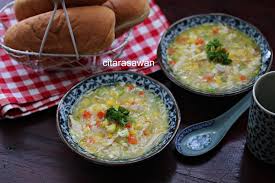 Resep masakan simple dan murah yang wajib kalian coba masak sup jagung ayam. Sup Ayam Jagung Manis Resepi Terbaik