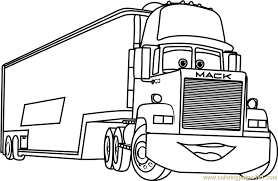 For the quack pack character, see gil. Mack From Cars 3 Coloring Page For Kids Free Cars 3 Printable Coloring Pages Online For Kids Coloringpages101 Com Coloring Pages For Kids