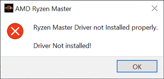 I've been recently experiencing issues related to amd's ryzen master utility. Fix Amd Ryzen Master Driver Not Installed Properly