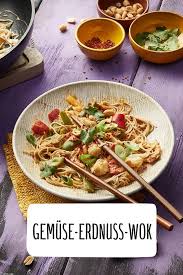 Gemuse Erdnuss Wok Rezept Rezept Rezepte Asiatische Rezepte Erdnuss