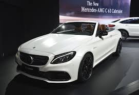 2017 Mercedes Amg C63 Cabriolet Debuts In New York Live Photos And Video