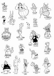 12 Unique De Dessin Pour Fille Photos Asterix Personnages Coloriage Gratuit Coloriage