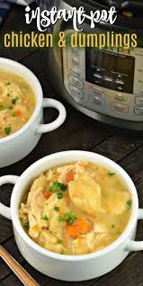 Easy Instant Pot Chicken And Dumplings Recipe Pressure Cooker Recipes Chicken Instant Pot Recipes Chicken Instant Pot Dinner Recipes