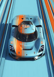 Image result for Gulf Orange 2025 Porsche