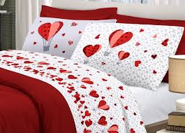 Scopri tutti i modelli di. Completo Lenzuola 100 Cotone Matrimoniale Fantasia Mongolfiera Rosso