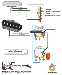 It shows the elements of the circuit as streamlined shapes, and the power and also signal links in between the devices. Tele W 4 Way Mod Switch