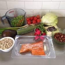 How caloric is salmon fillet and steak (6 oz, 100 g)? Hot Smoked Salmon Salad Vj Cooks