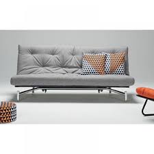 Canapes Lits Clic Clac Convertibles Innovation Clic Clac Haut De Gamme Spider Capitonne Gris Inside75