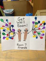 Making someone smile as they recover is great, and sending a simple card can do just that. Get Well Card Get Well Cards Classroom Card Get Well Soon Gifts
