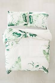 Aesthetic Black And White Bed Sheets Expressive Palms Duvet Cover Green White Bed Set Green Aesthetic Green Color Palette Green T White Bed Set Duvet Covers Urban Outfitters Green Duvet Covers
