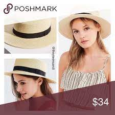 Urban Outfitters Madeline Straw Boater Hat Fashion Clothes Design Urban Outfitters Accessories