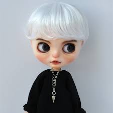 Jusuns QBaby Hair D28053 23-25CM 9-10 inch 10-11inch BJD wigs Enfant Soft  Synthetic Mohair doll wigs Blythes doll accessories