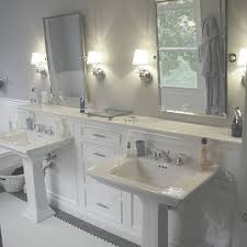Double Pedestal Sinks Design Ideas Pictures Remodel And Decor Bathrooms Remodel Pedastal Sink Bathroom Elegant Bathroom
