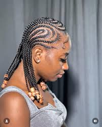 before and after hair braiding results