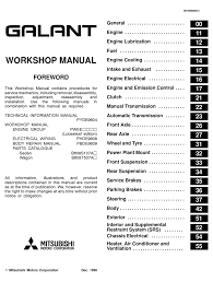 Drops in performance or efficiency should also be signs. Mitsubishi Galant Workshop Manual Pdf Download Manualslib