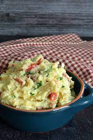 Italian Mashed Potatoes Recipe Italian Recipes Food Dishes Potatoes