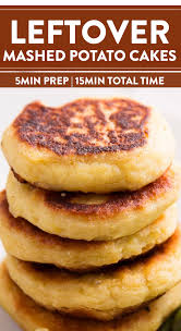 Use Your Leftover Mashed Potatoes In This Leftover Mashed Potato Cakes Recipe They Go From Fridge To Table In Potato Cakes Recipe Mashed Potato Cakes Recipes