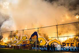 The club has won the argentine's first division four times; Rosario Central Fans Cover Entire Stadium With Tifo