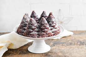 Tap the pan on the kitchen counter a few times to allow the batter to settle into all of the grooves of the cake mould. Bundt Cakes Eat Little Bird