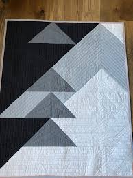 Modern Baby Quilt Mountain Magic Modern Baby Quilt Patterns Modern Quilt Patterns Modern Quilting Designs