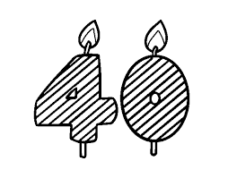 To make it easy for you, we have categorized into five different set of printables, including birthday cards, birthday décor, birthday tags, and birthday party supplies. 40 Years Old Coloring Page Coloringcrew Com