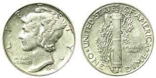 1943 Mercury Silver Dime Coin Value Prices Photos Info