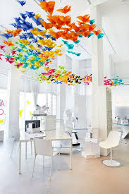 Origami We Wnetrz 24 Creative Workspace Inspiration Creative Workspace Origami Installation