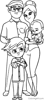 Coloring pages of the dreamworks animation movie the boss baby. Boss Baby Coloring Pages Coloringall