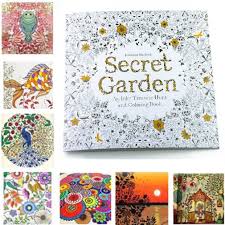 Haven't actually used it yet, waiting for a desk for my lap to color in my recliner. English Adult Secret Garden An Inky Treasure Hunt Coloring Painting Book Shopee Malaysia