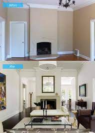 Budget friendly living room makeover ideas give you several different examples of how to rework rooms. 15 Impressive Before And After Photos Of Living Room Remodels Home Design Lover