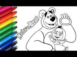 Check spelling or type a new query. Coloring Pages Masha And The Bear 2 How To Paint Masha E O Urso Color Toys For Kids Youtube