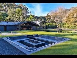 Building a sunken seating area or fire pit is a neat trick that architects sometimes use when they want to create an unobstructed. Sunken Gardens And Backyards Blend Privacy And Closeness To Nature Youtube