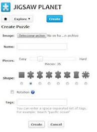 Learn how to do it yourself. En La Nube Tic Crea Puzzles Geniales En Un Par De Minutos Jigsaw Planet Educacion Ecologia Y Tic Edured2000